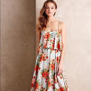 Paper Crown midi tea dress